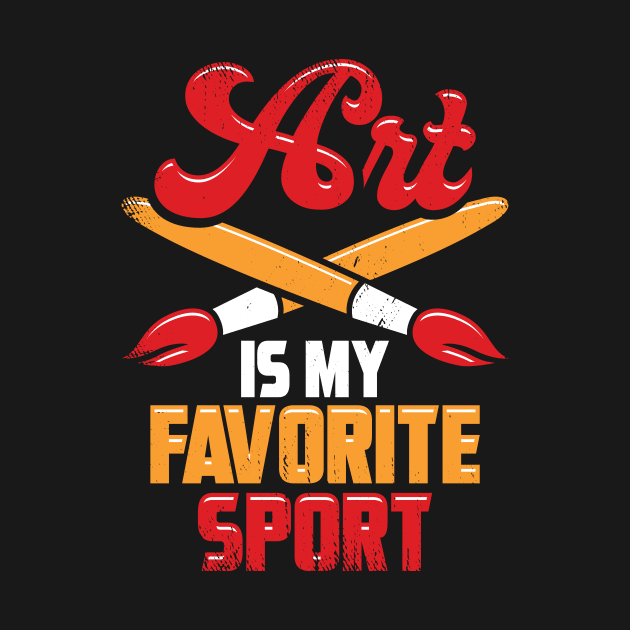 Art Is My Favorite Sport by Dolde08