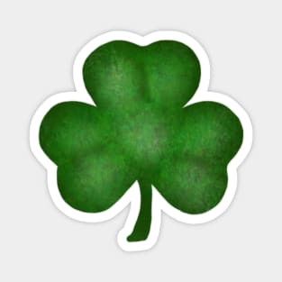 Textured Shamrock Magnet