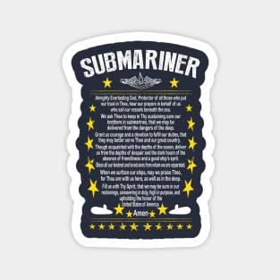 Submariner Prayer Magnet