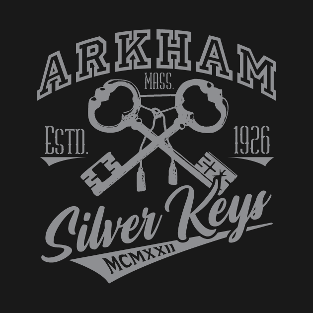 Arkham Silver Keys by MindsparkCreative