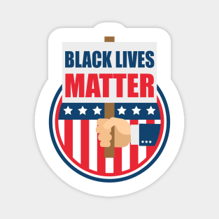 BLM: black lives matter Magnet