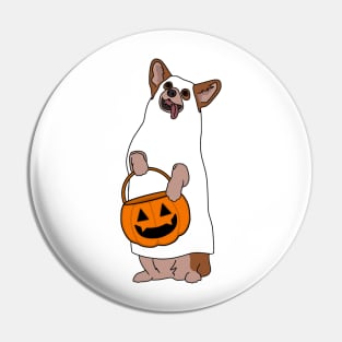 Halloween Corgi Pin