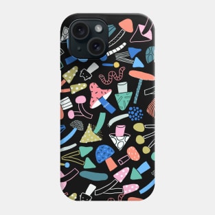 Colorful mushrooms Phone Case