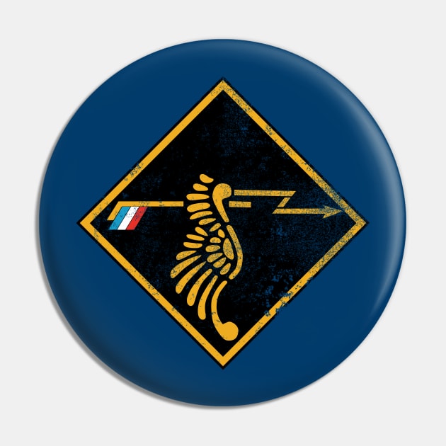 Polish 308 Fighter Squadron Patch (distressed) Ww2 Polish Squadron