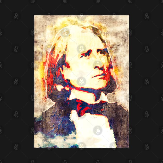 Franz Liszt Pop Art by Nerd_art