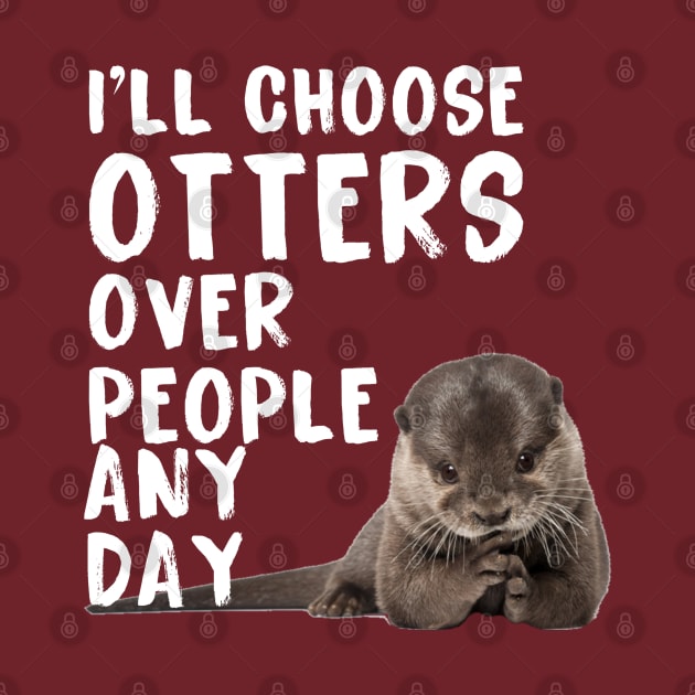 I’ll Choose Otters Any Day by Whitelaw Comics