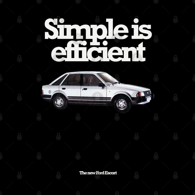 FORD ESCORT - SIMPLE IS EFFICIENT by Throwback Motors