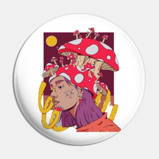 mashroom Pin