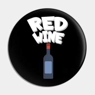 Red wine Pin