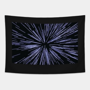 Hyperspace Vector Graphic Tapestry