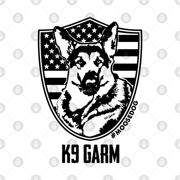 Patriot Moosedog (single sided print) by Moosedog