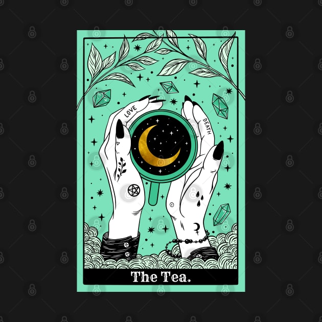 Tarot card the Tea by OccultOmaStore