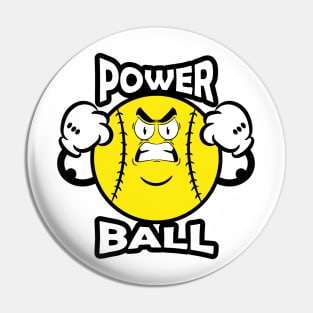 Softball Power Ball Pin