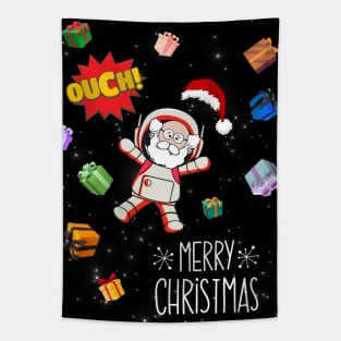 Santa Claus Astronaut Tapestry