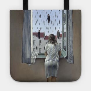 When Dalì meets Magritte Tote