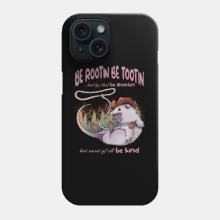 Bee rootin be tootin Phone Case