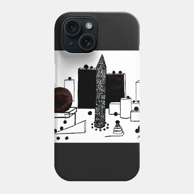 BLACKBALLED Phone Case by neilstuartcoffey