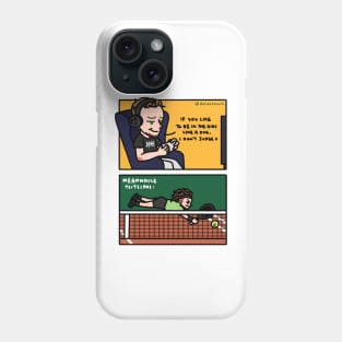 Med: If you like to be in the dirt like a dog, I don't judge :) Phone Case