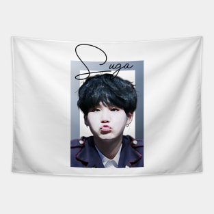 Suga of bts Tapestry