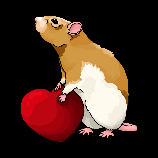 Valentine's Day Rat by HighFives555