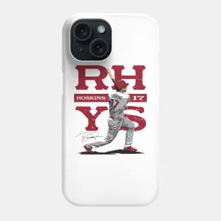 Rhys Hoskins Philadelphia Split Phone Case