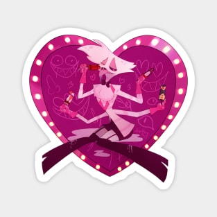 hazbin hotel angel dust Magnet