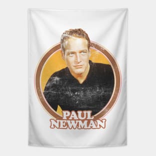 Paul Newman / Retro Aesthetic Fan Art Design Tapestry