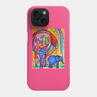 Elephant family Phone Case