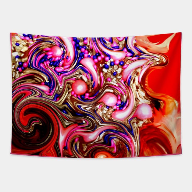 Another Abstract Cupcake Tapestry by CocoBayWinning 