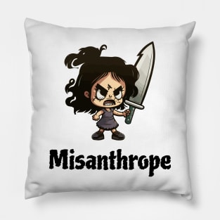 Misanthrope Pillow