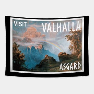 Visit Valhalla Asgard Tapestry