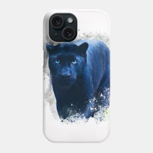 Panther Animal Wildlife Jungle Nature Adventure Free Travel Digital Painting Phone Case