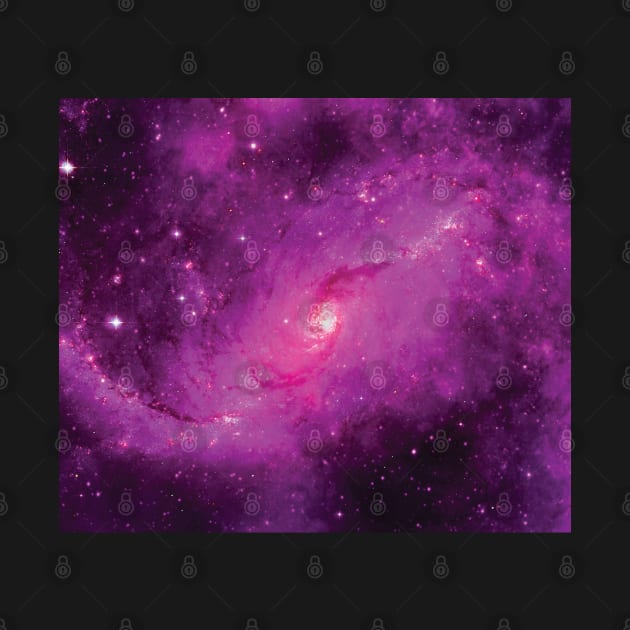 Pink and Purple Galaxy by sarahwainwright