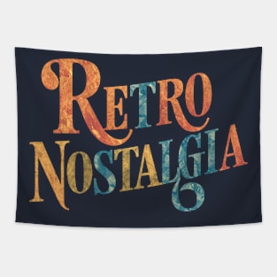 Retro Nostalgy Tapestry