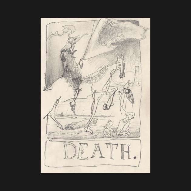 Death - Tarot XIII by AdrienSourdotArt