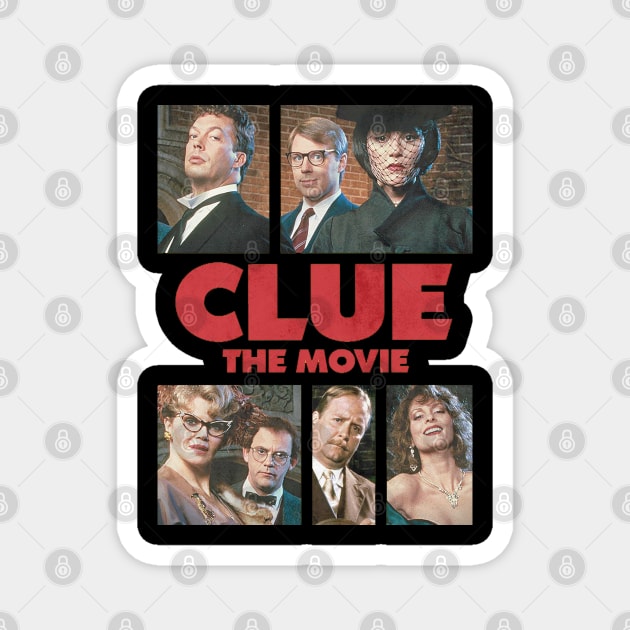 clue movie vintage Magnet by Freaks