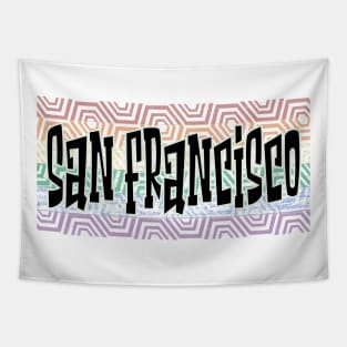 LGBTQ PRIDE EQUAL USA SAN FRANCISCO Tapestry