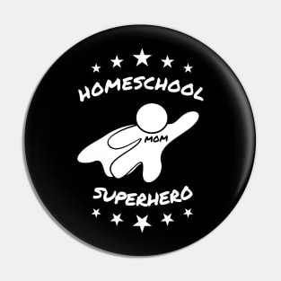 Mom - Homeschool Superhero Pin