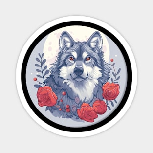 Wolf Love Design Magnet