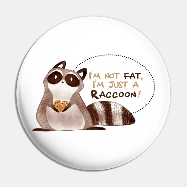 I'm not fat, I'm just a raccoon! Pin by Heris91