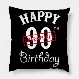 Happy 90th Quarantined Birthday Pillow