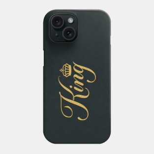 King Gold Crown Phone Case