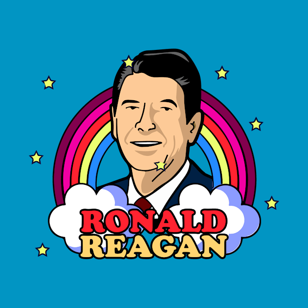 reagan funny by theanomalius_merch