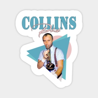 Phil Collins - Aesthetic Retro Style Magnet