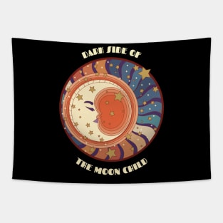 Dark Side of the Moon Child Tapestry