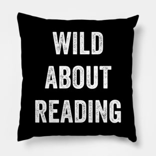 Wild About Reading Pillow