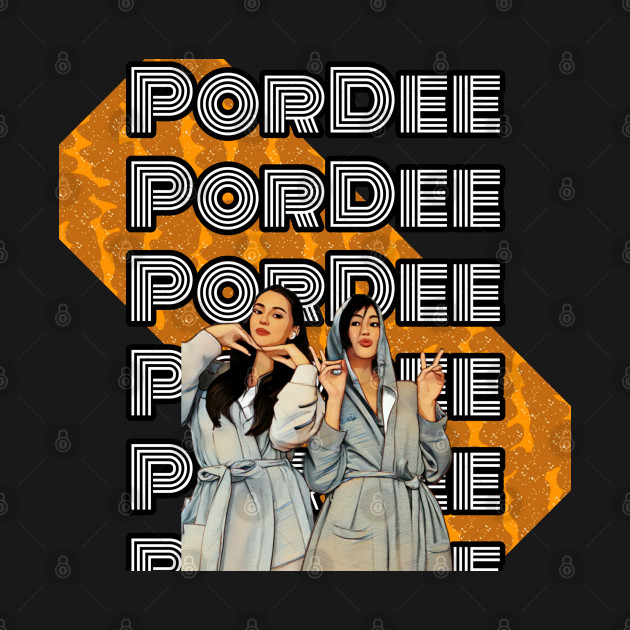 PorDee front and back by SaraswaTEE