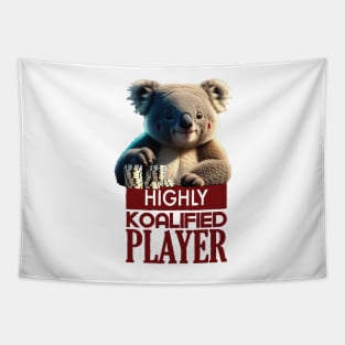 Just a Highly Koalified Player Koala 2 Tapestry
