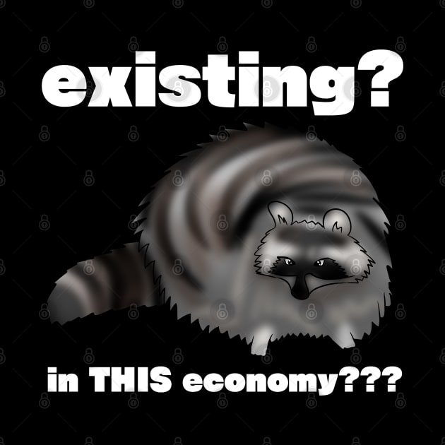 Trash Panda Racoon Meme by TheQueerPotato