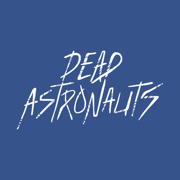 Dead Astronauts Alternate Logo (White) by deadastronauts